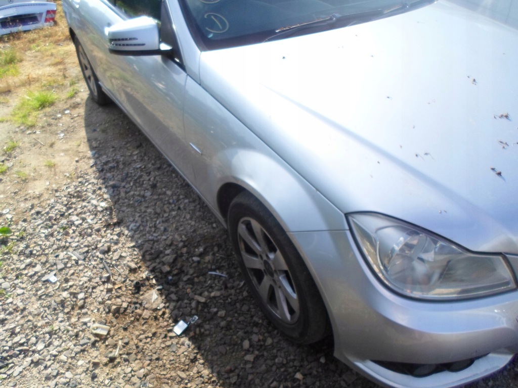 mercedes w204 lift 775 delantero parachoque paragolpes pdc srebrny ($)