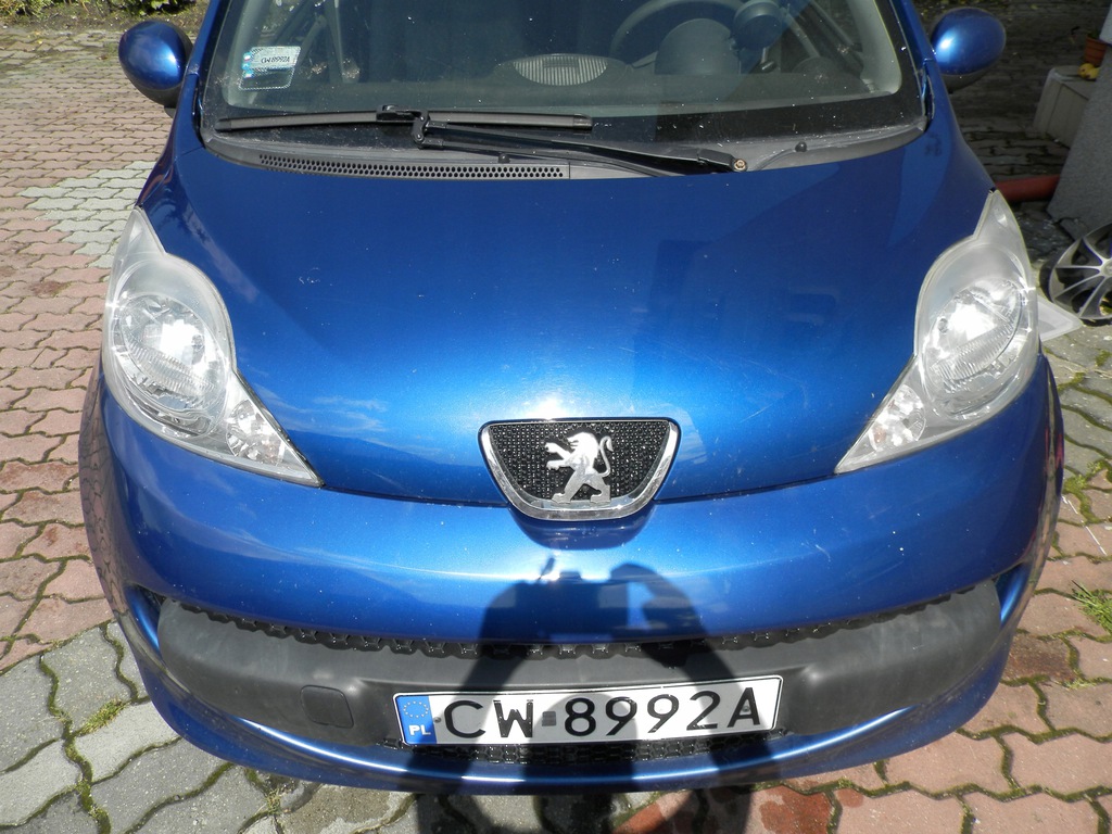 delantero completo capó parachoque paragolpes faros peugeot 107 ($)