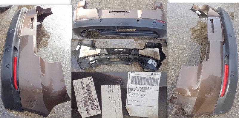 lh8z parachoque paragolpes trasero pdc hak vw tiguan i 11 16 lift ($)