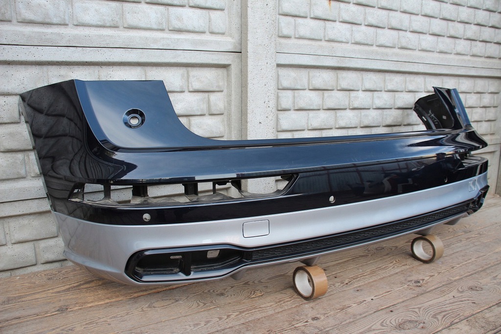 parachoque paragolpes trasero chrom black audi sq5 ii 80a 17  ($)