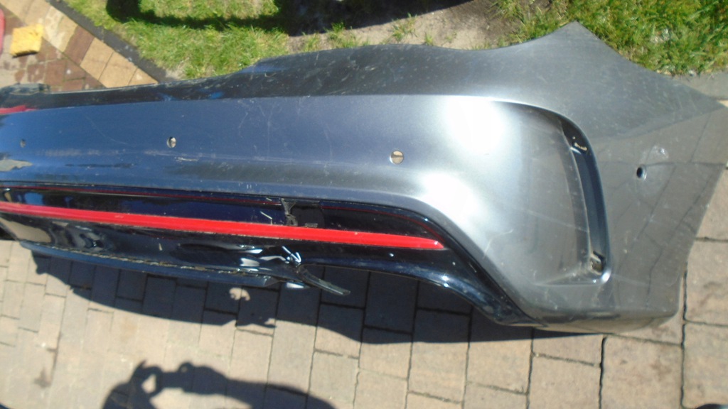parachoque paragolpes mercedes cla w117 lift 16  trasero pdc amg ($)