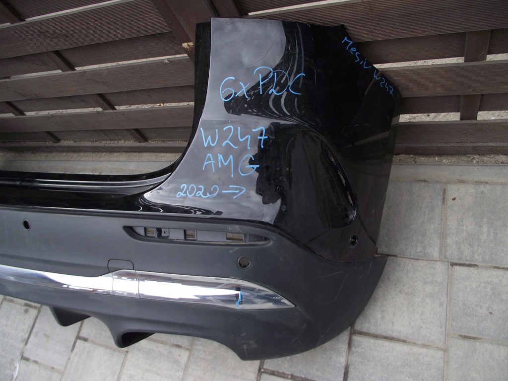 parachoque paragolpes trasero marcedes clase b w247 amg 2020r ($)