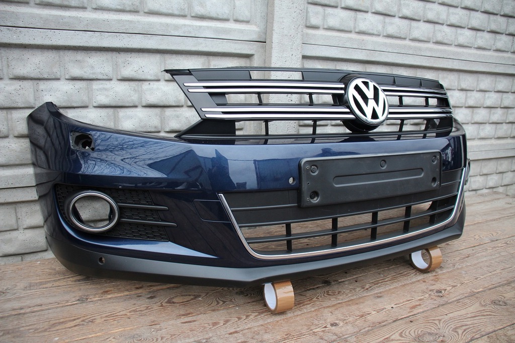 parachoque paragolpes delantero rejilla vw tiguan i 5n0 fl lift 11 17 ($)