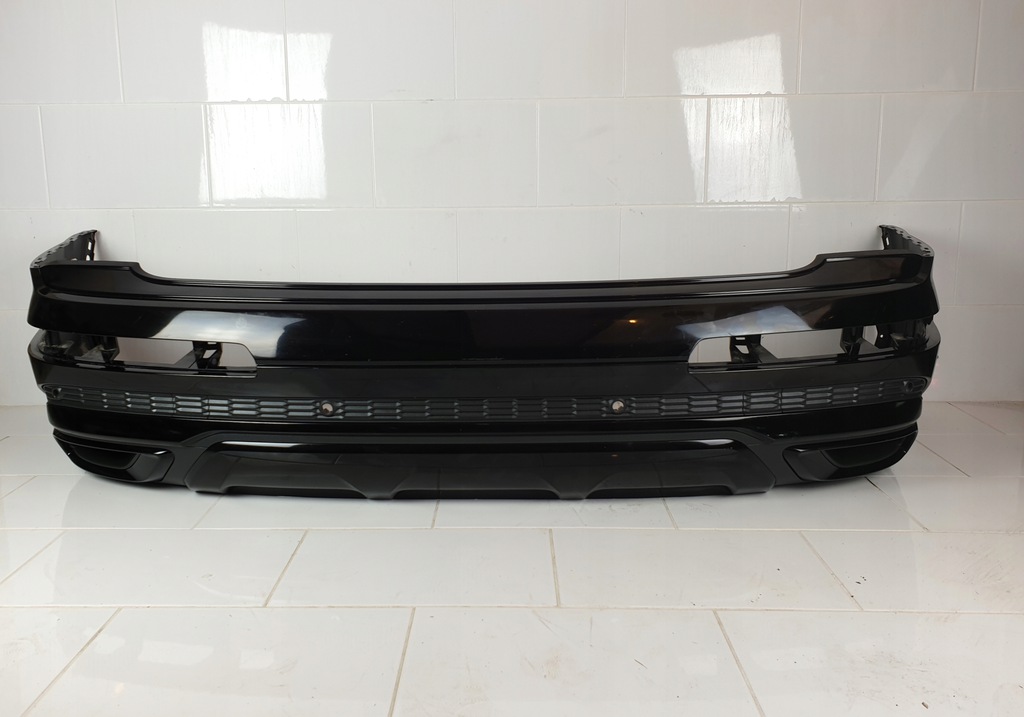 audi q7 4m parachoque paragolpes trasero lift s line black ($)