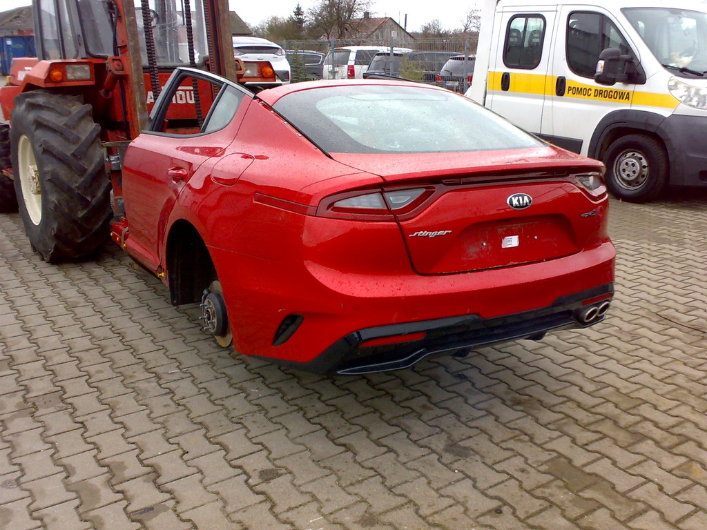 kia stinger gt line parachoque paragolpes trasero juego  4xpdc ($)