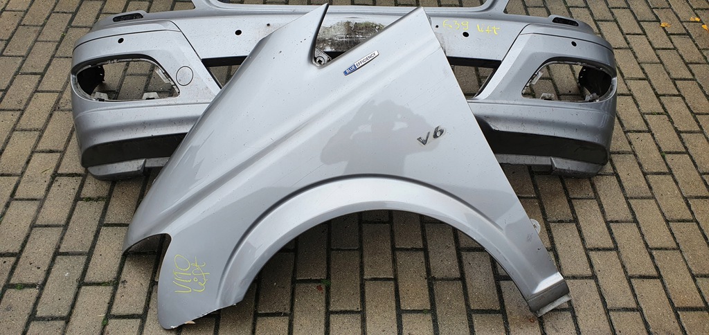 parachoque paragolpes delantero mercedes vito w639 lift ładny ($)