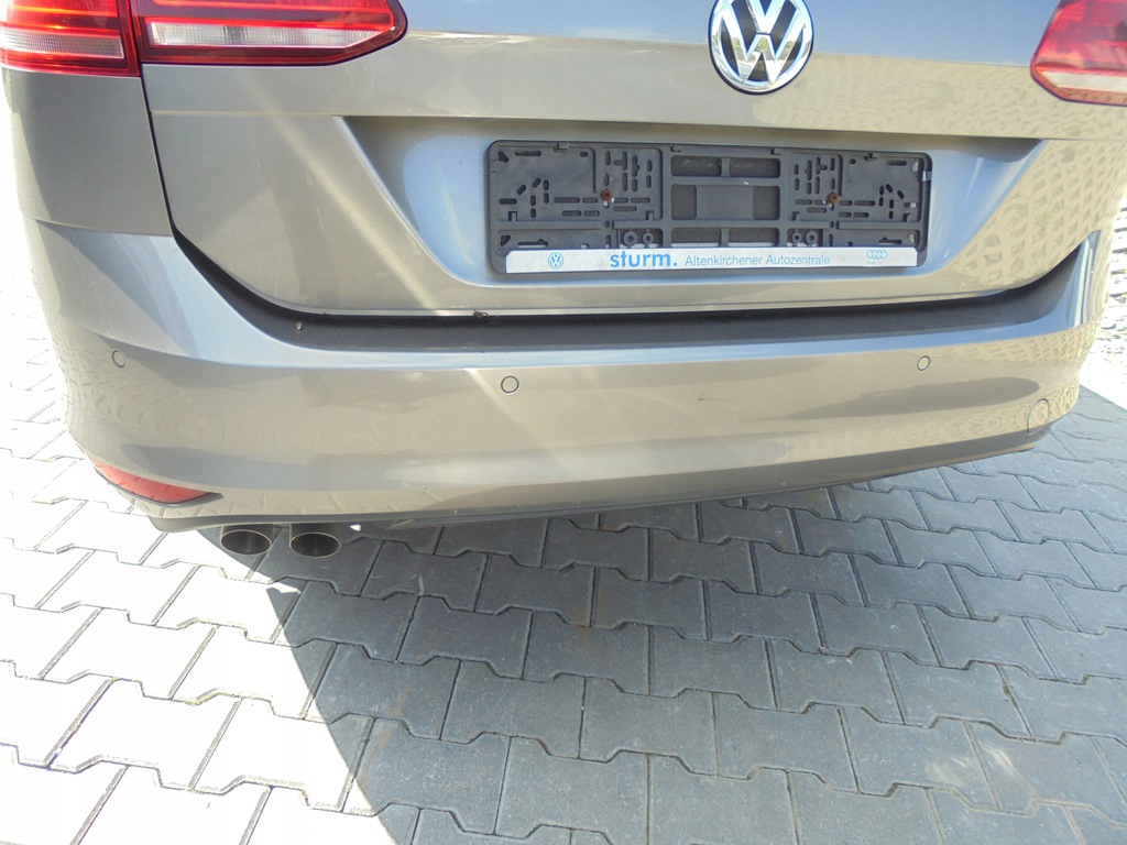 vv golf vii 7 ranchera parachoque paragolpes trasero pdc la7n 15r ($)
