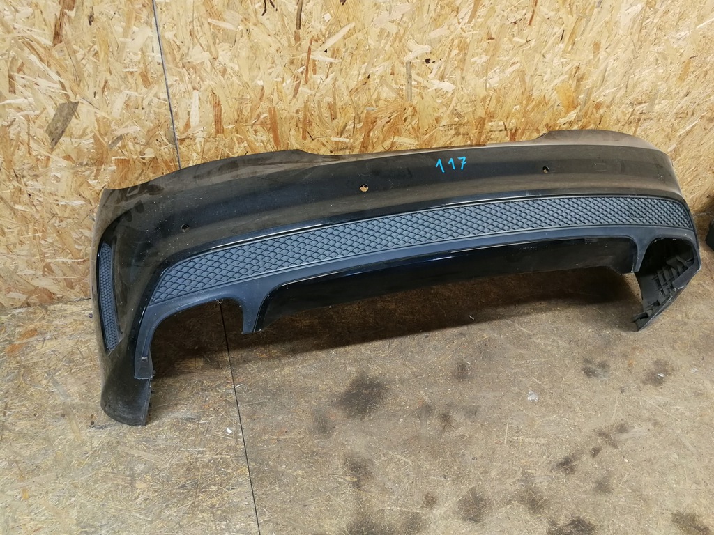 mercedes w 117 cla amg parachoque paragolpes trasero wersja pdc ($)