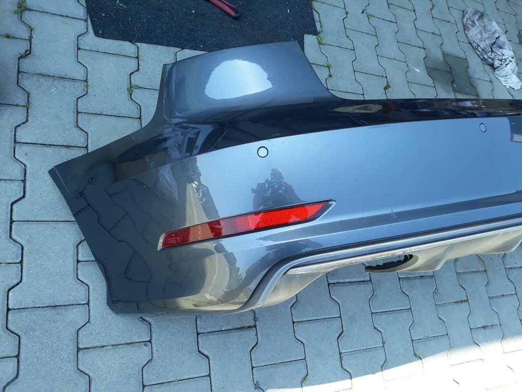 audi a3 8v0 8v5 sedan parachoque paragolpes trasero completo pdc 16 ($)