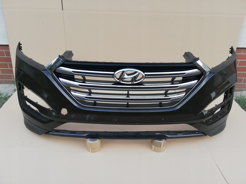 hyundai tucson iii 15 18 parachoque paragolpes sin otworów super ($)