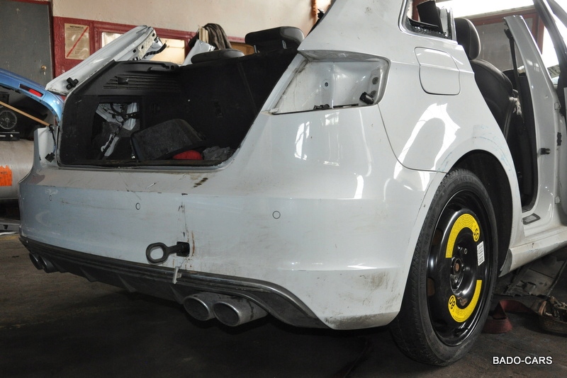 audi s3 8v 5d gueco banera cinturon trasero quattro ($)