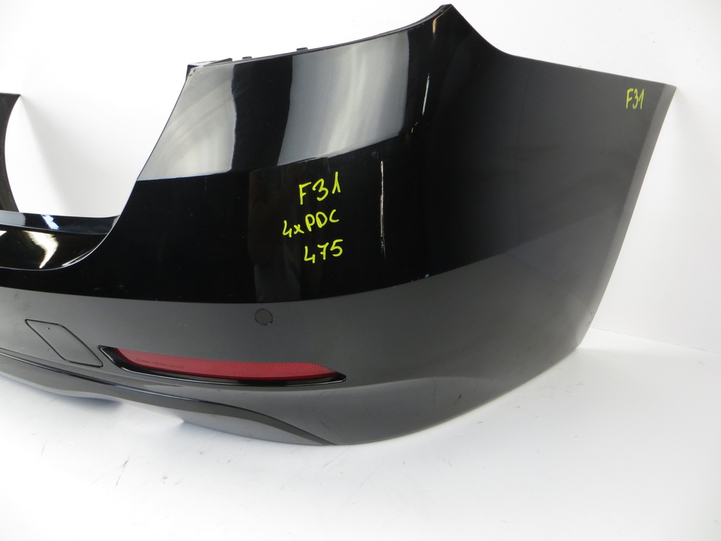 parachoque paragolpes trasero bmw 3 f31 4xpdc 475 black saphir ($)