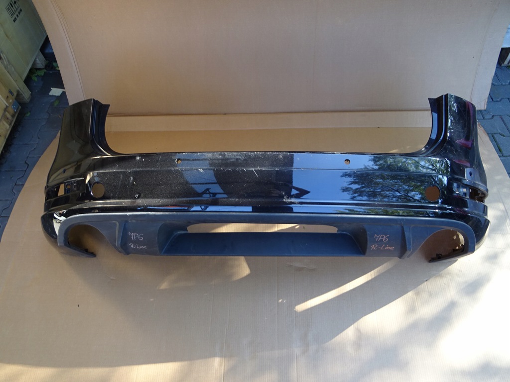 parachoque paragolpes trasero vw touareg 7p r line ($)