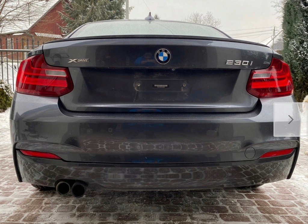 parachoque paragolpes trasero m lote bmw f22 b39 w kolor szary ($)