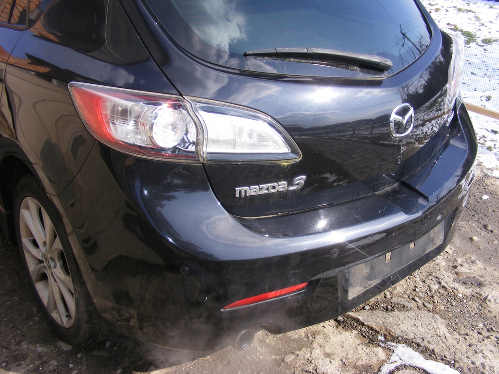 mazda 3 bl solapas trasero parachoque paragolpes trasero viga 09 13 ($)