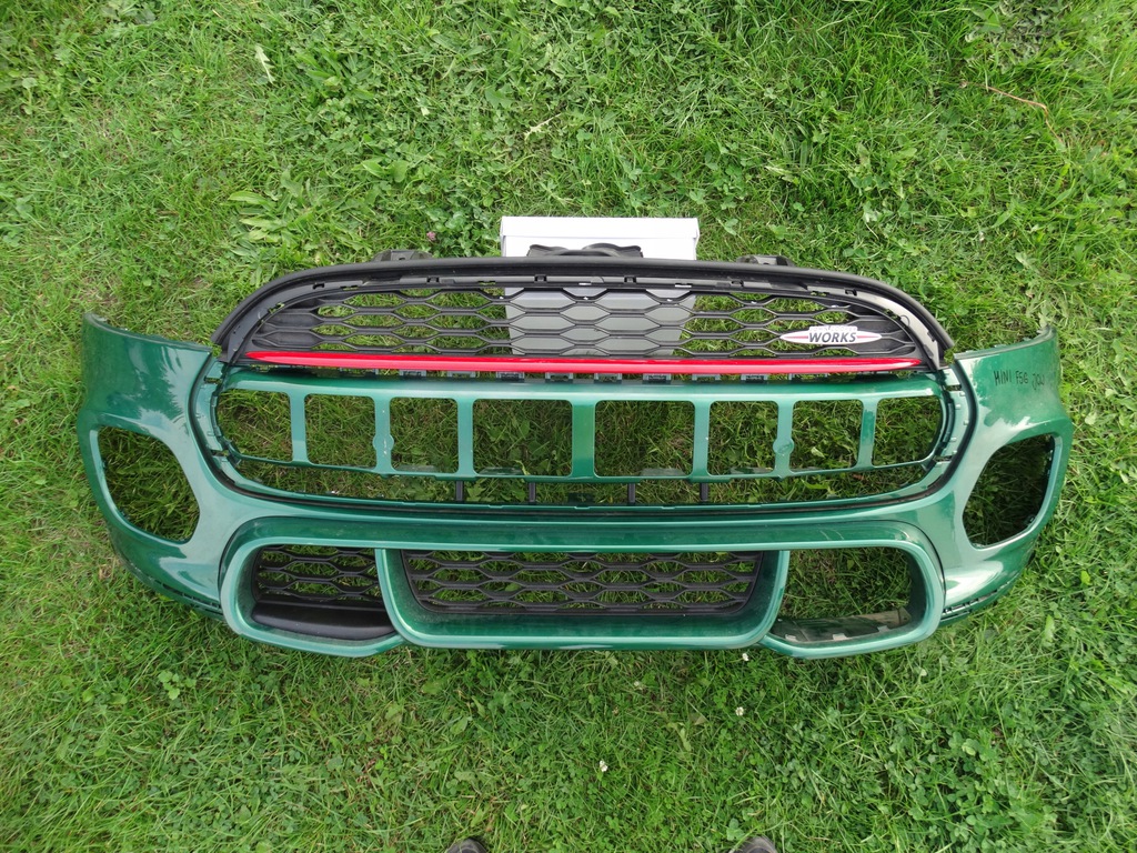 parachoque paragolpes delantero calandra chilli red mini f56 jcw bdb ($)
