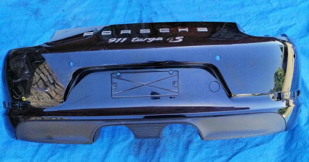parachoque paragolpes trasero porsche 911 targa 4s turbo 991 ($)