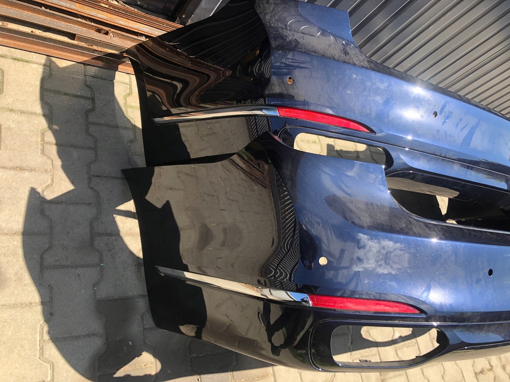 parachoque paragolpes trasero bmw g11 g12 imperial blau a89 completo ($)
