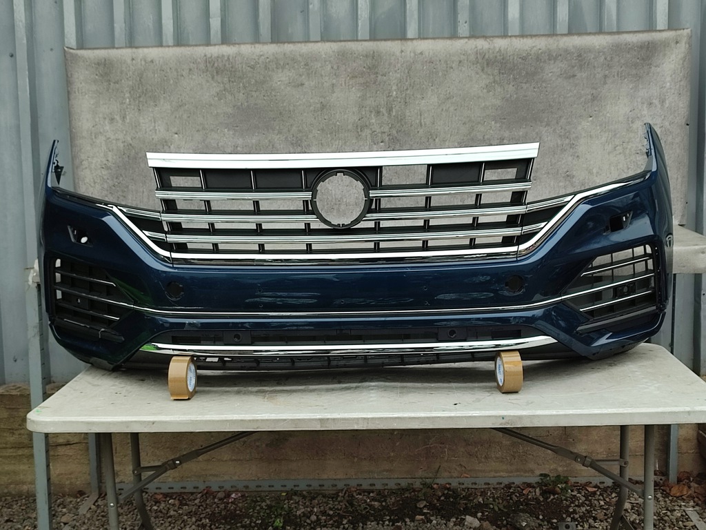 vw touareg iii 760 parachoque paragolpes delantero griil alerón ($)