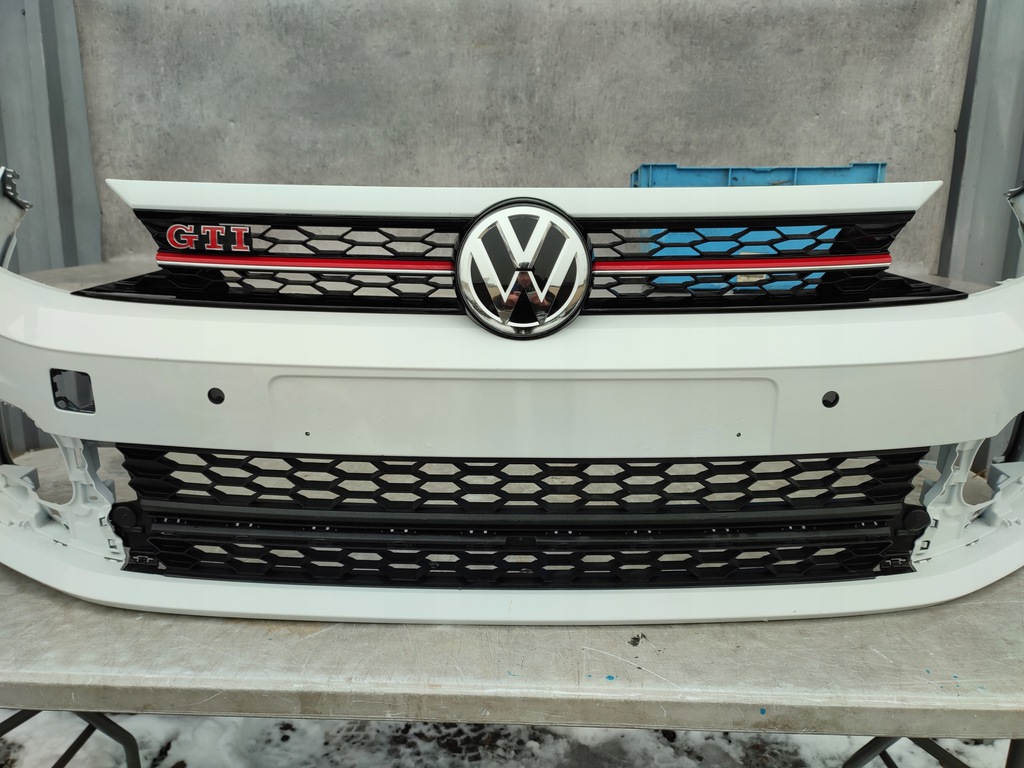 vw polo 2g 17  gti parachoque paragolpes delantero calandra rejilla ($)
