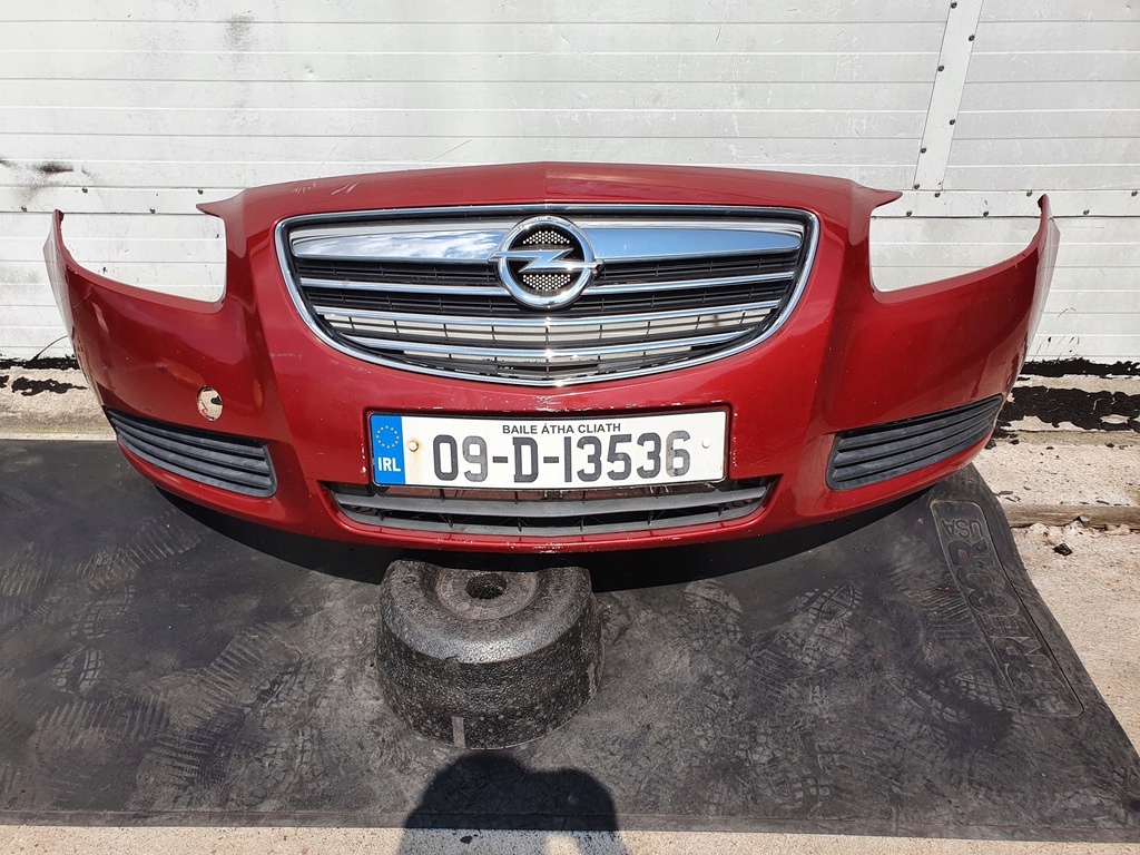opel insignia parachoque paragolpes delantero calandra juego  lak 50c ($)