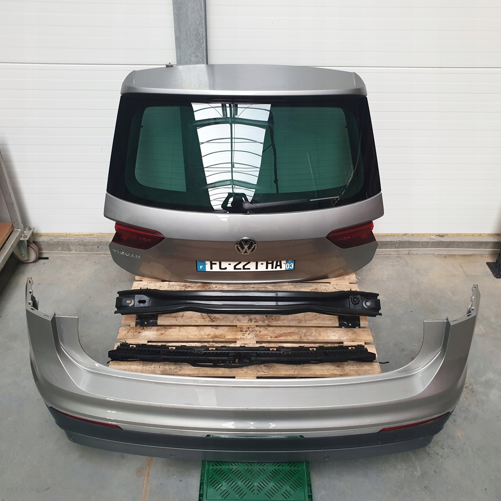 parachoque paragolpes trasero completo 6x pdc vw tiguan ii ($)