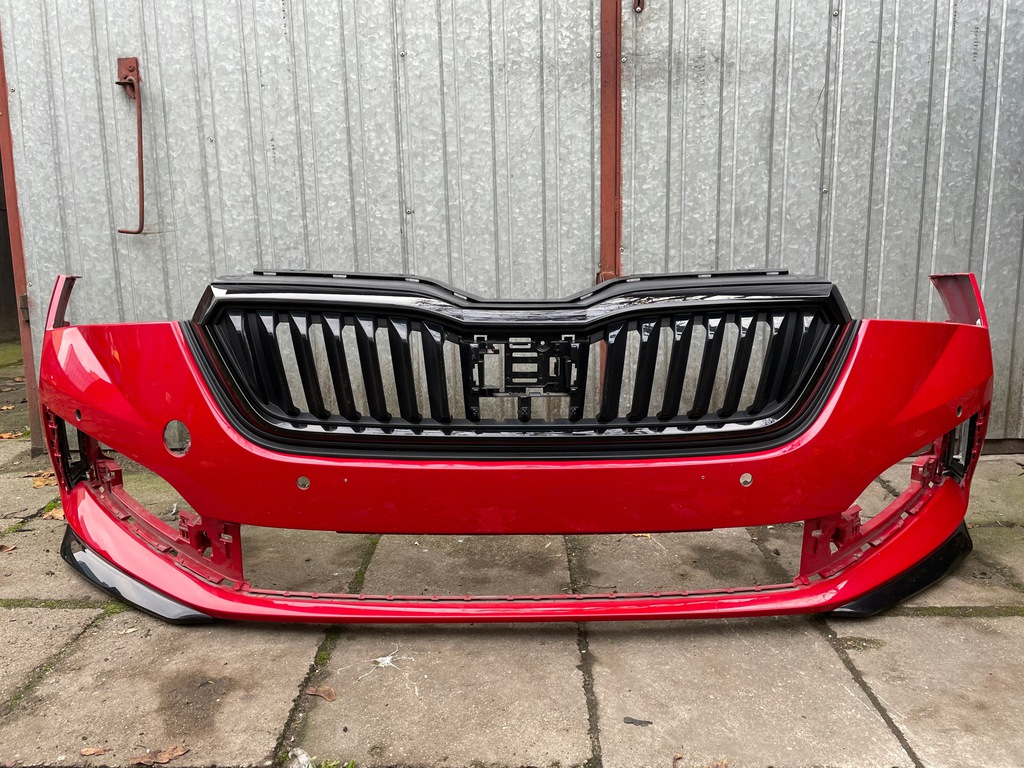 skoda scala monte carlo parachoque paragolpes delantero calandra ($)