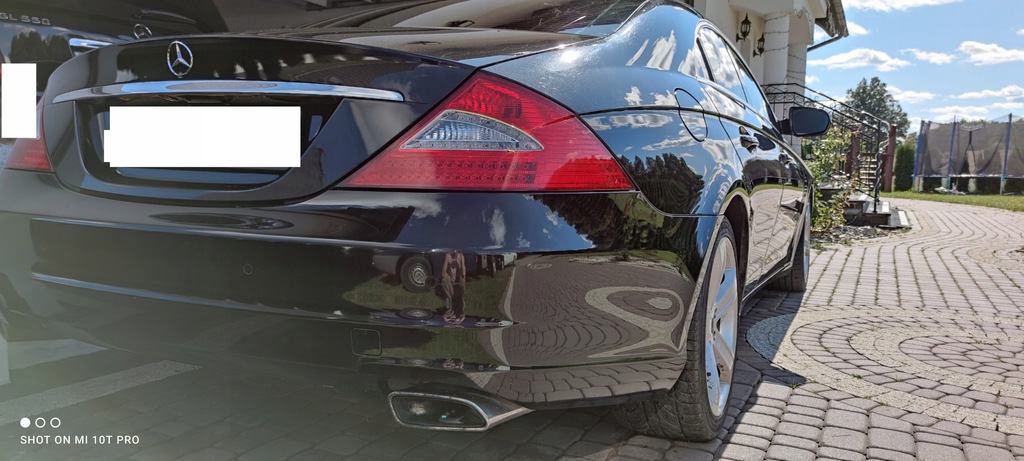 mercedes w219 cls parachoque paragolpes trasero lift czarny 197 ($)