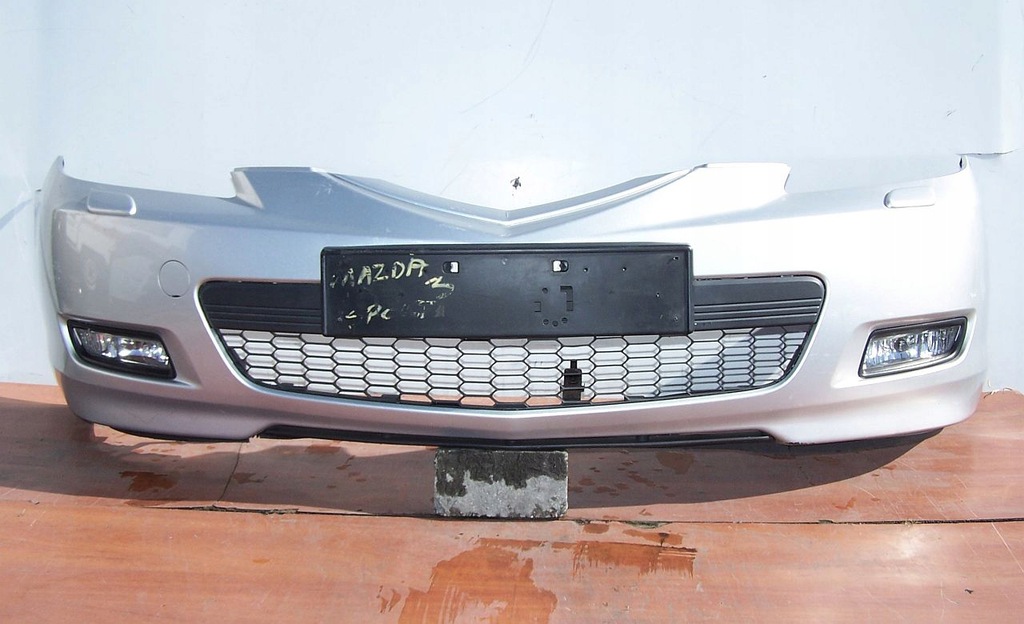 mazda 3 sport parachoque paragolpes delantero delantero srebrny sprysk ($)