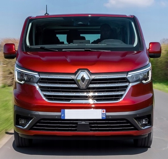 renault trafic iv 2021 parachoque paragolpes trasero 2 pdc ($)