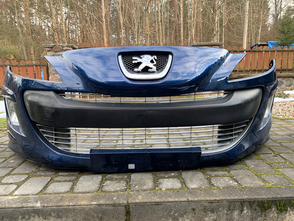peugeot 308 parachoque paragolpes delantero xenon completo ($)