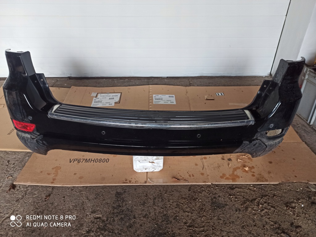 parachoque paragolpes trasero completo wk2 grand cherokee overland ($)