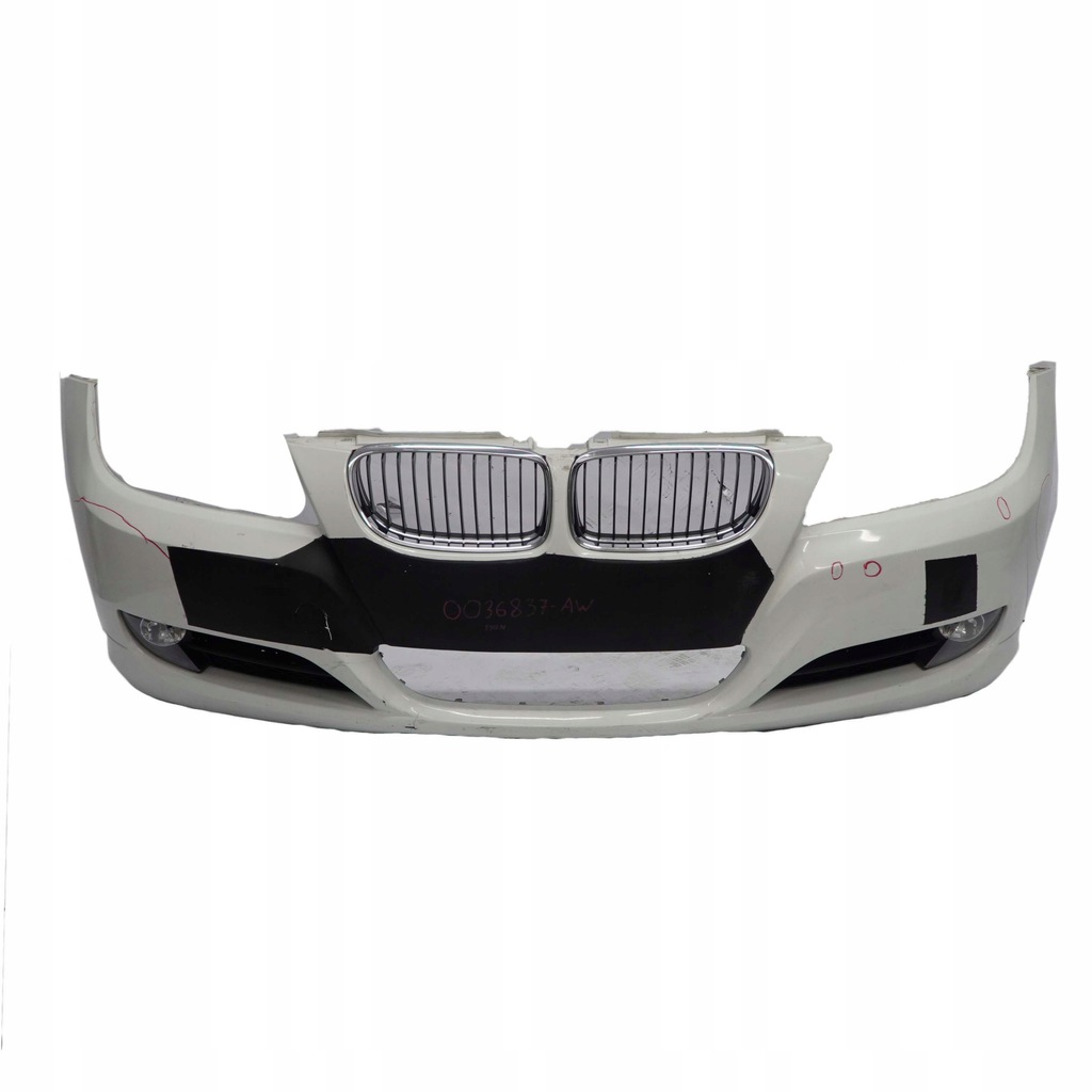 bmw 3 e90 lci parachoque paragolpes delantero delantero alpinweiss ($)