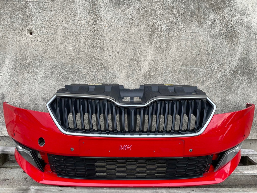 parachoque paragolpes delantero skoda fabia iii 3 6v lift fl completo ($)