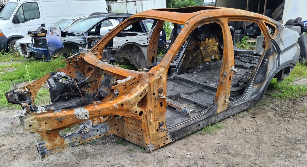 bmw x6 f16 corte izq.  delantero izq.  larguero ($)