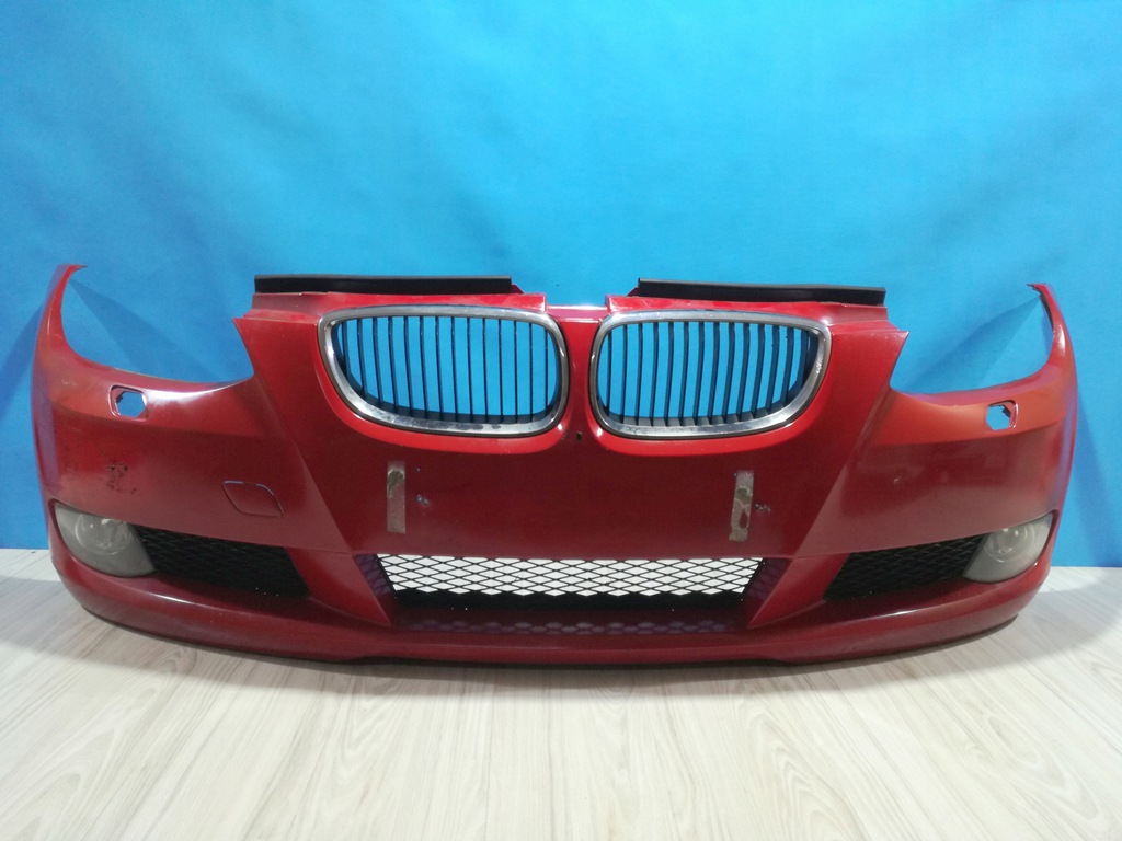 bmw 3 e92 e93 parachoque paragolpes delantero karmesinrot a61 ($)