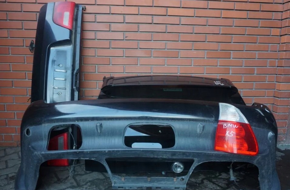 bmw e53 x5 solapas parachoque paragolpes trasero black sapphire ($)