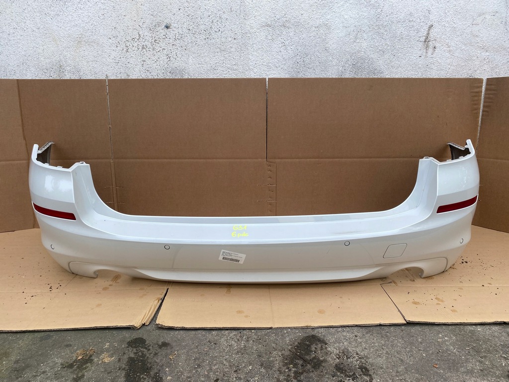 bmw 5 g31 ranchera parachoque paragolpes trasero 6pdc completo ($)