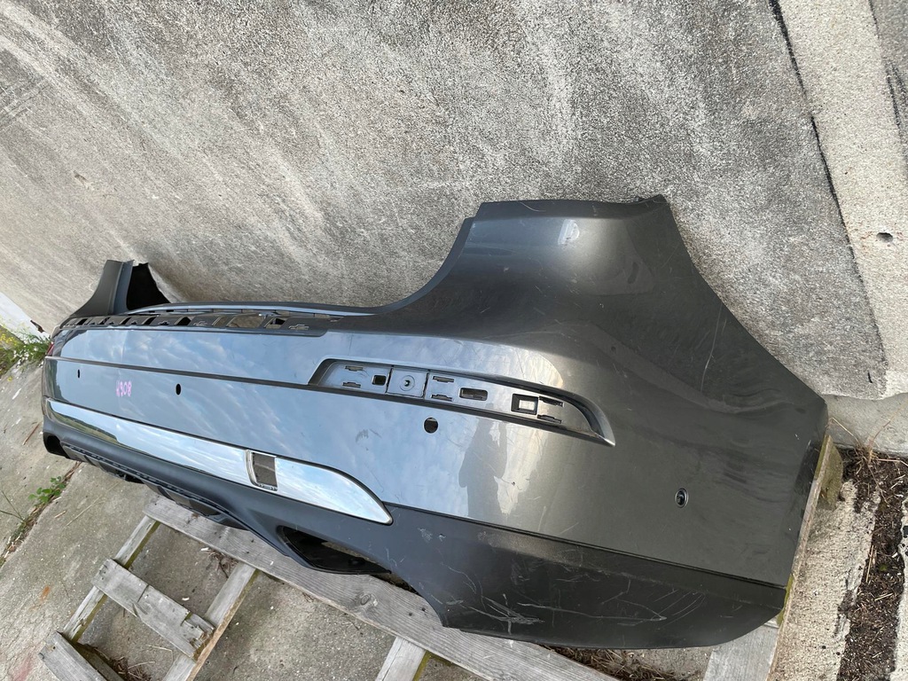 parachoque paragolpes trasero mercedes gls w166 + parte inferior 2015  ($)