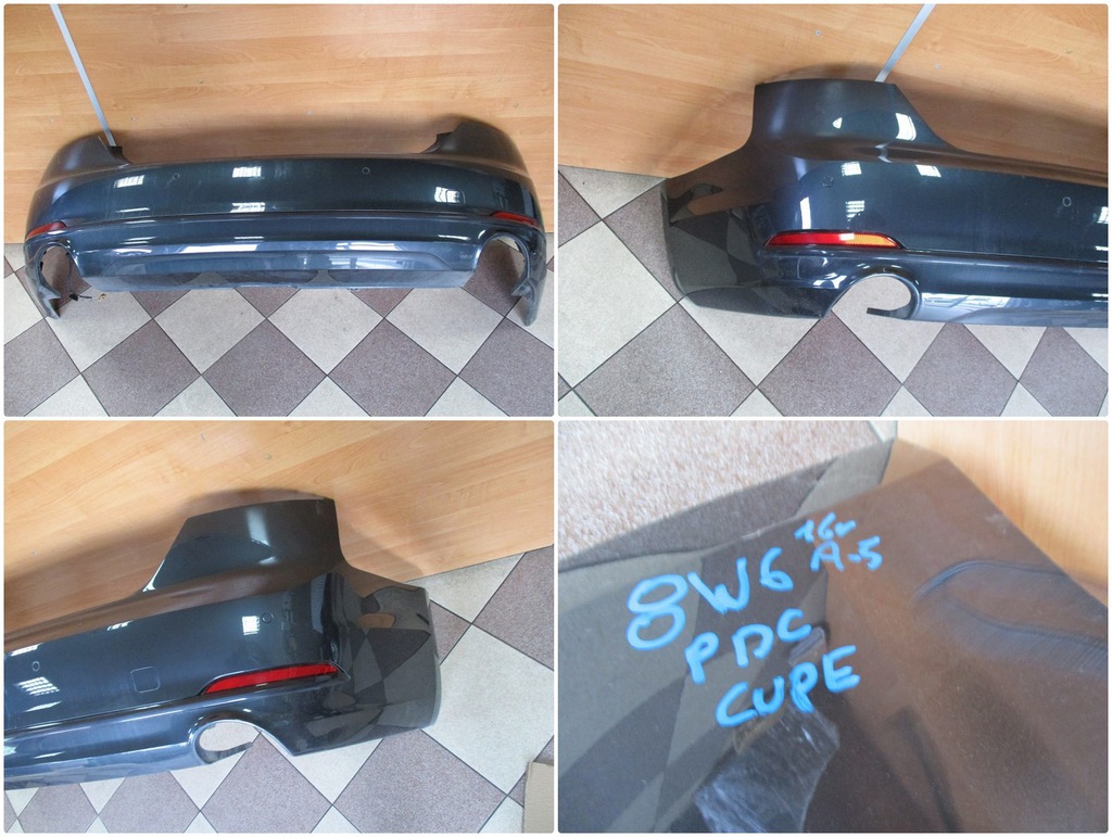 parachoque paragolpes audi a5 8w6 16r pdc coupe trasero ($)