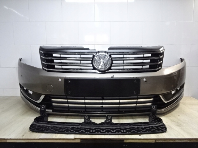 vw passat b7 parachoque paragolpes delantero 2010 2014r pdc4 3aa ($)
