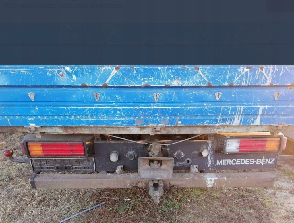 mercedes vario parachoque paragolpes trasero faros zaczep ($)