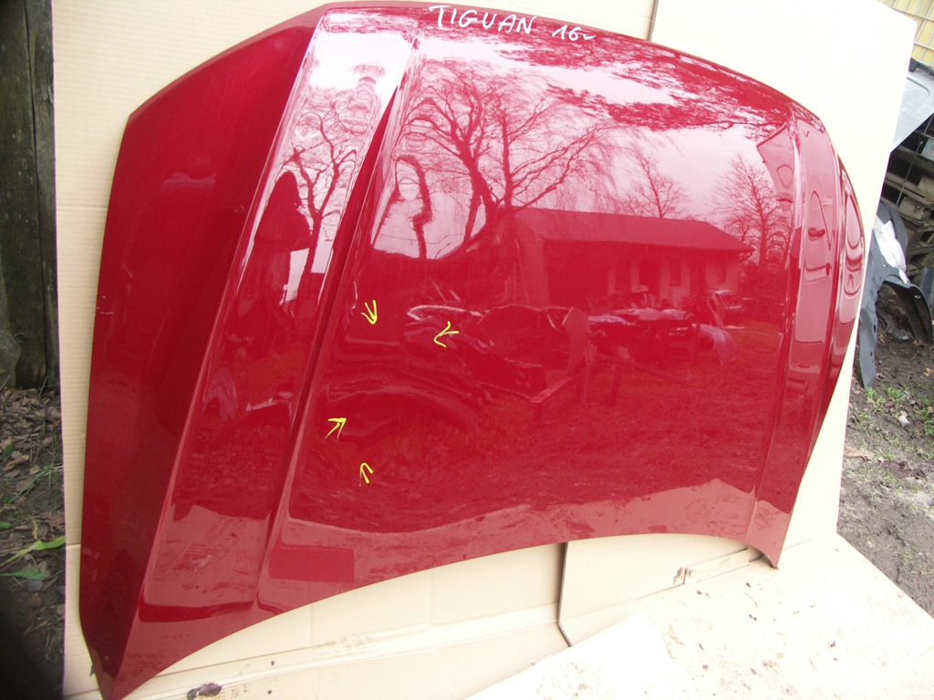 vw tiguan 5na 15  capó kielce gliwice ($)