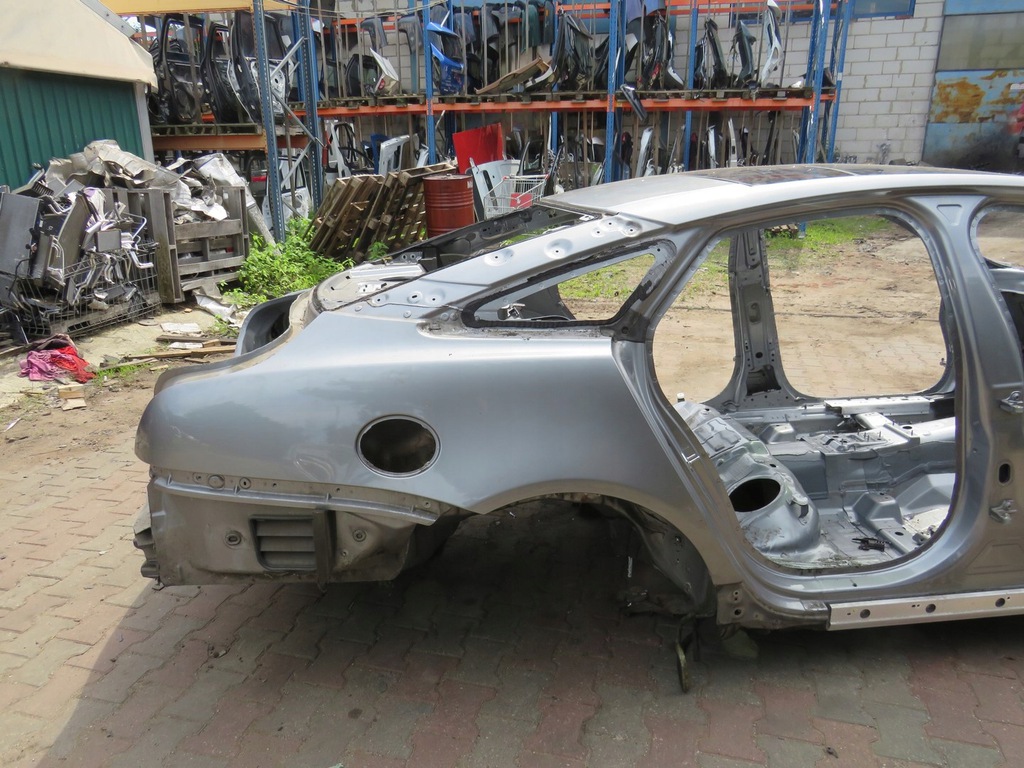 corte aleta der. trasero ljz jaguar xj x351 ($)
