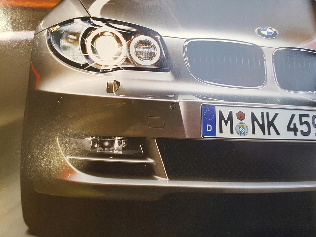 bmw e82 e88 parachoque paragolpes bajo xenon spryski a52 spacegra ($)