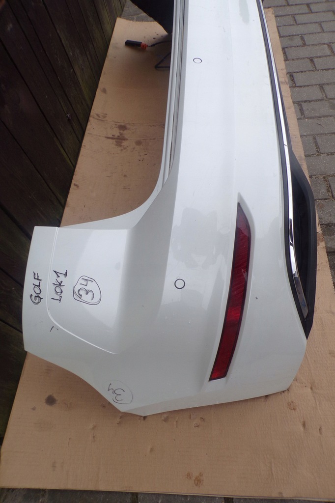 parachoque paragolpes trasero vw golf sportsvan lift 4pdc l0k1 ($)