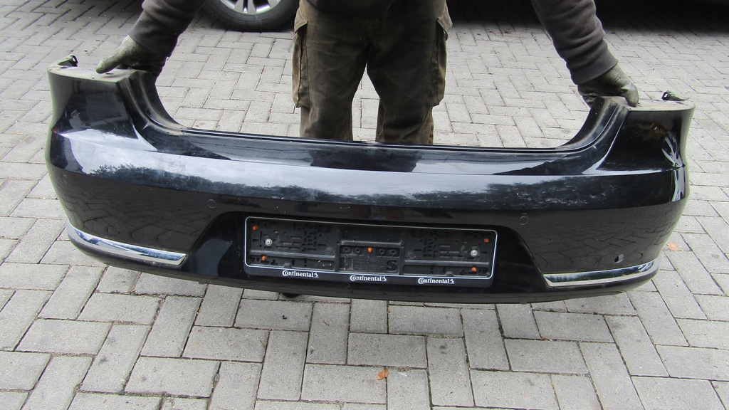 vw passat b7 sedan parachoque paragolpes trasero con pdc lc9x @ ($)