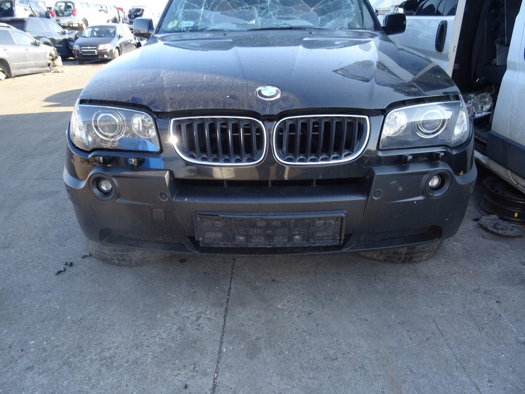 parachoque paragolpes delantero pdc xenon bmw x3 e83 black sapphire ($)