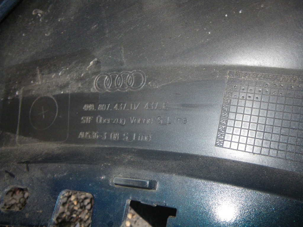 audi q8 sq8 s line parachoque paragolpes delantero 4m8807437d e ($)