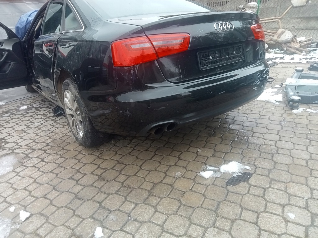 parachoque paragolpes trasero 4 pdc audi a6 c7 sedan ly8x completo ($)